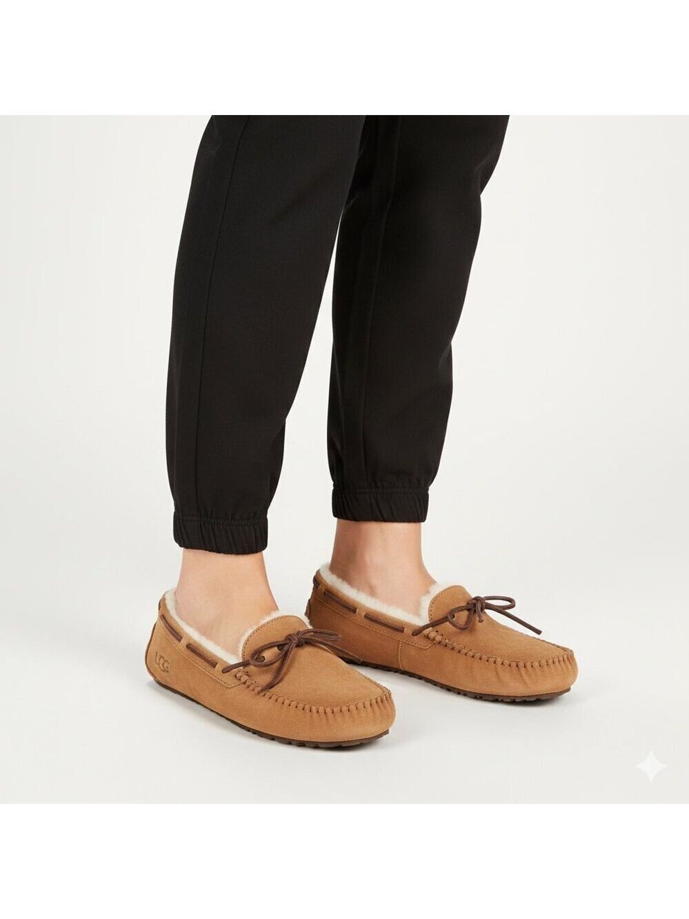 *UGG Dakota Chestnut Suede Slippers – Size 5 (New in Box)